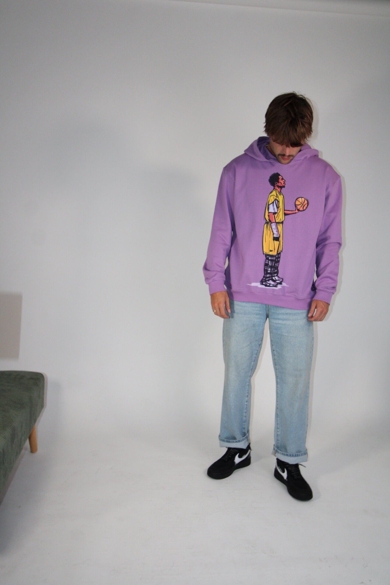 Kobe Pajama Hoodie - Purple