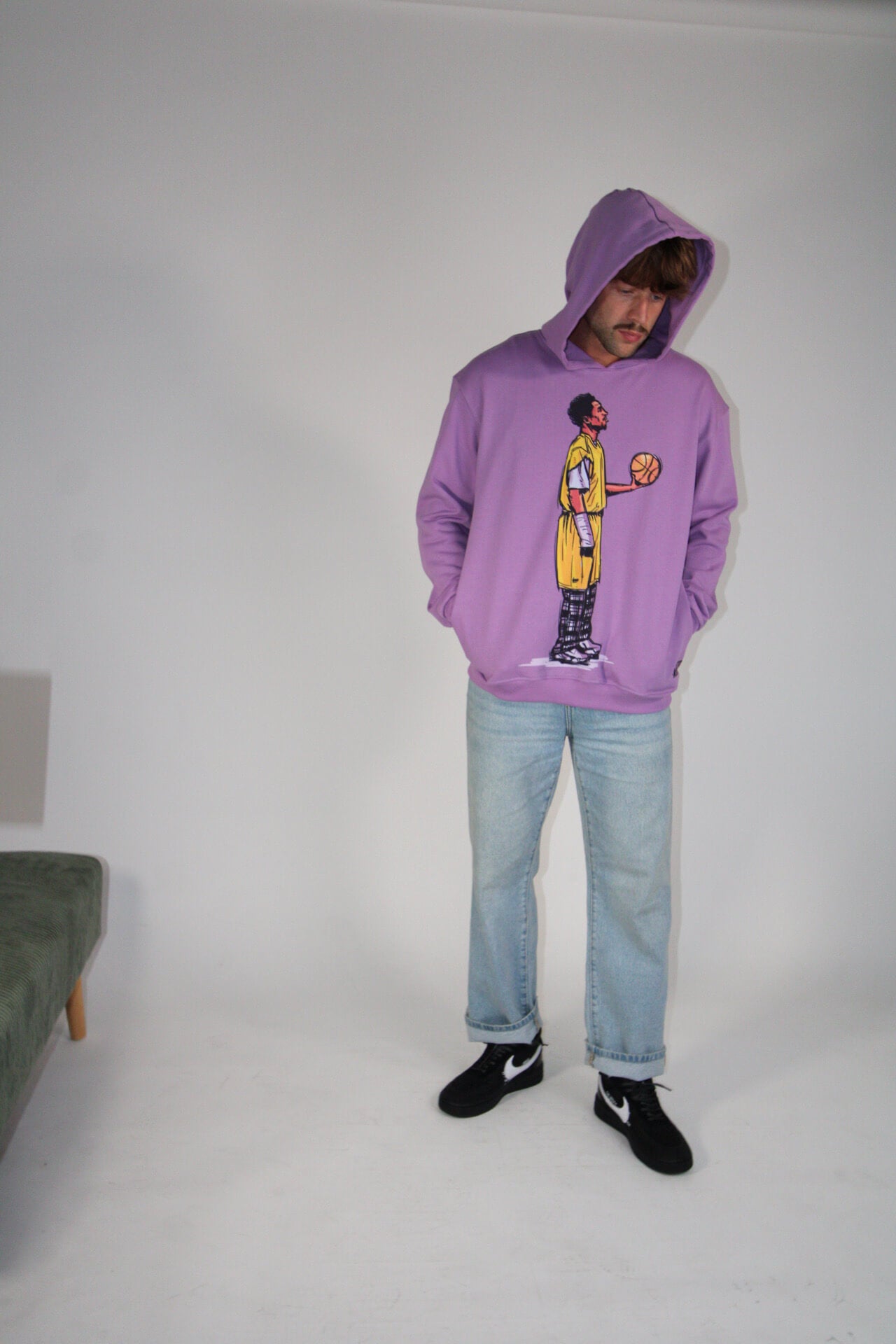 Kobe Pajama Hoodie - Purple