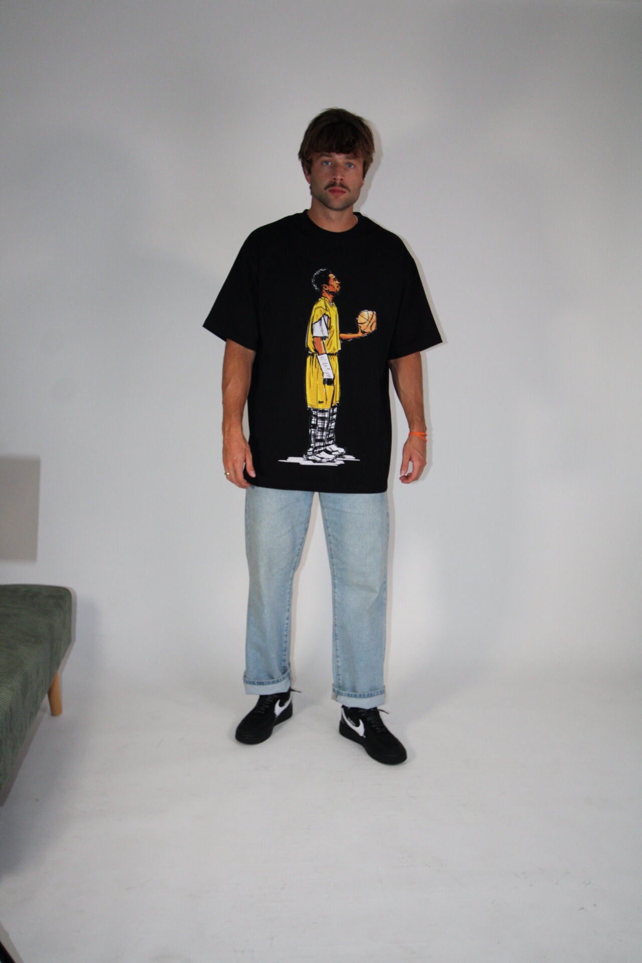 Kobe Pajama Tee - Black