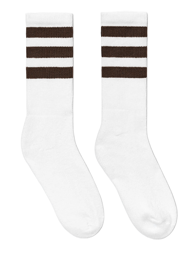 3-Stripe Knit Sock