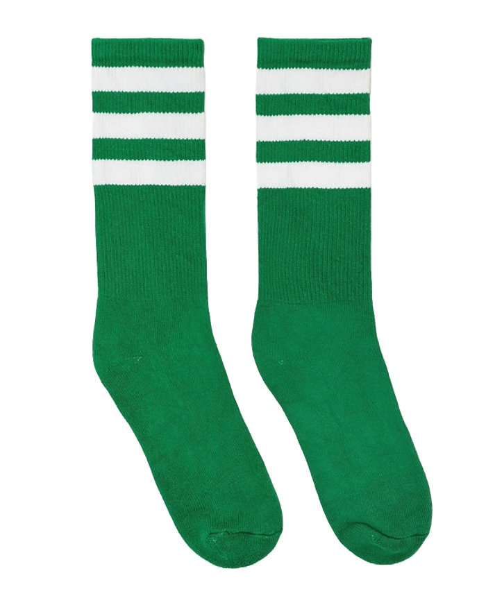 3-Stripe Knit Sock