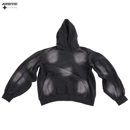 Faded Black Hoodie