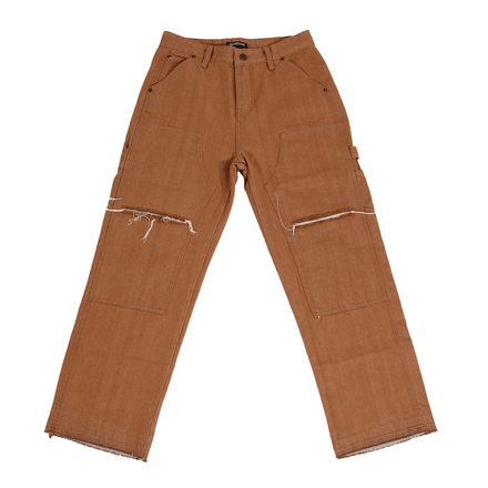 Double Knee Carpenter Pants - Cognac