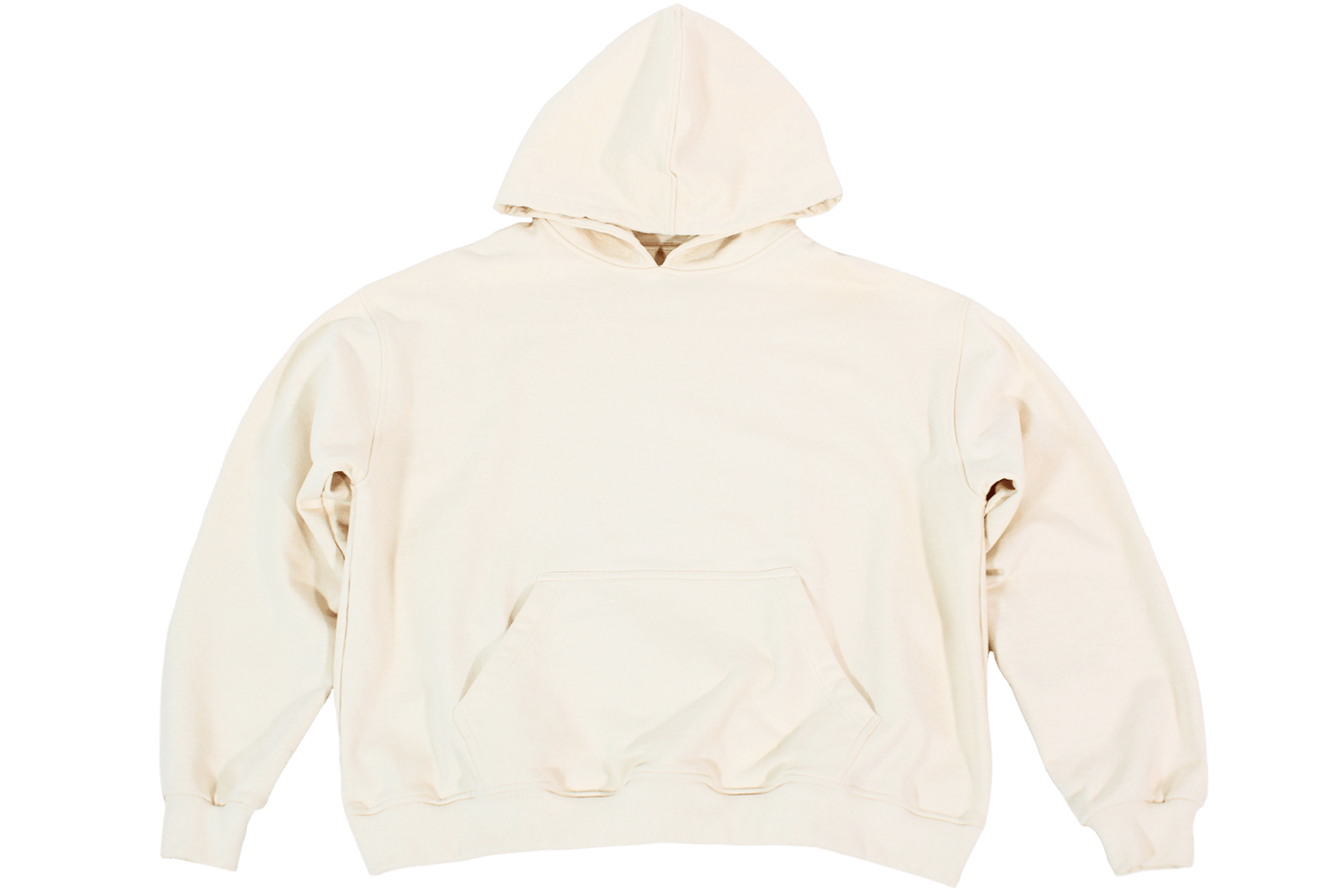 Cream plain hoodie hot sale