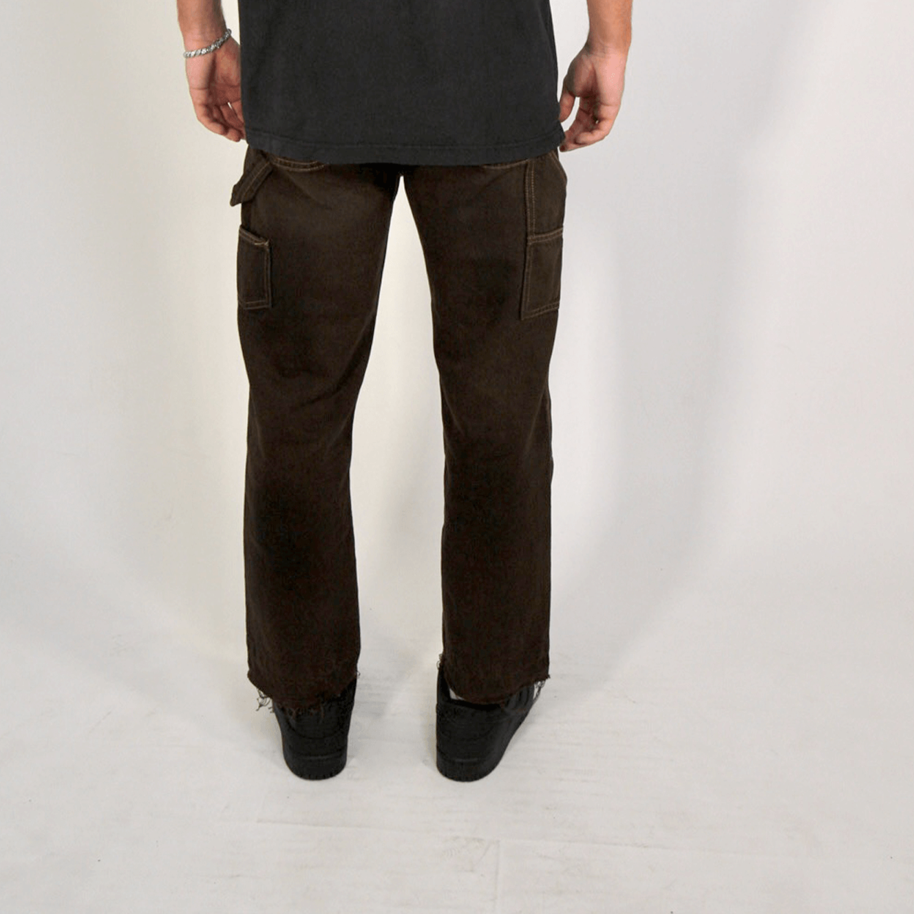 Double Knee Carpenter Pants - Mocha